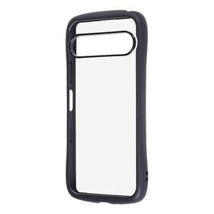 レイアウト Xperia 10 VII / Puffull 耐衝撃 バンパー ハイブリッドケース / ブラック RT-RXP10M7CMD1/B