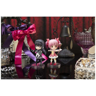 鹿目まどか暁美ほむらfiguartsmini フィギュアーツミニ まどマギ」鹿目まどか、暁美ほむらのFiguarts miniフィギュアが