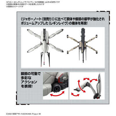 レギンレイヴ　2体セット バンダイスピリッツ BANDAI SPIRITS HG 1／48 86 －エイティシックス