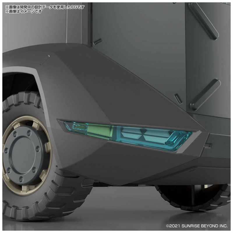 バンダイスピリッツ 1 特大型装甲特殊運搬車 ヤマダ電機 72 Hg 境界戦機