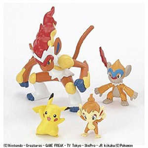 バンダイ BANDAI ポケットモンスター ポケモンプラモコレクション 進化シリーズ ゴウカザル進化セット バンダイ BANDAI ポケットモンスター ポケモンプラモコレクション 進化シリーズ ゴウカザル進化セット
