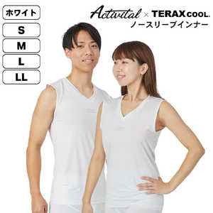 アクティバイタル TERAXCOOL テラックスクール 熱放射冷感ノースリーブインナー ホワイト M 【返品交換不可】 TKL1005WH13 アクティバイタル TERAXCOOL テラックスクール 熱放射冷感ノースリーブインナー ホワイト M 【返品交換不可】 TKL1005WH13