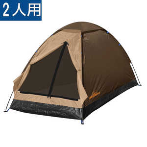 HAC 組立式2人用ドームテント(ツートンベージュ) 3560 HAC 組立式2人用ドームテント(ツートンベージュ) 3560
