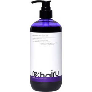 REHAIRU re:hairu カラーシャンプー パープル 500ML REHAIRU re:hairu カラーシャンプー パープル 500ML