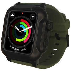 ROOX YHDIPCW4L-MG Apple Watch Series 4 (44mm) 防塵防水ケース ミリタリー YHDIPCW4LMG