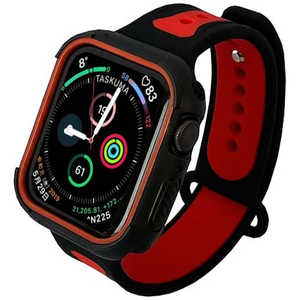 ROOX ツートーン・スポーツ for Apple Watch 4&5 40mm レッド JGWSP2W5S0-RD