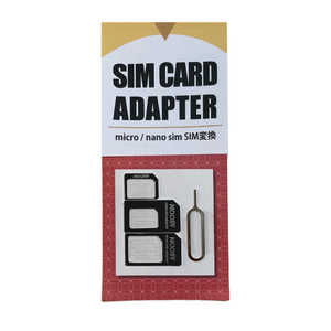 ROOX SIMカード アダプター ブラック YHDSCEADP-BK ROOX SIMカード アダプター ブラック YHDSCEADP-BK