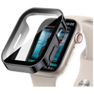 ROOX フラットエッジ・メタリック for Apple Watch 45mm YDFEMW8LBK