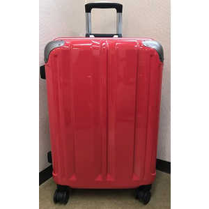 SAMSUFFIT スーツケース 58L Coral Red  TSAロック搭載  SS-1000-60-CRD