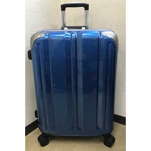 SAMSUFFIT スーツケース 58L Metallic Blue  TSAロック搭載  SS-1000-60-MBL