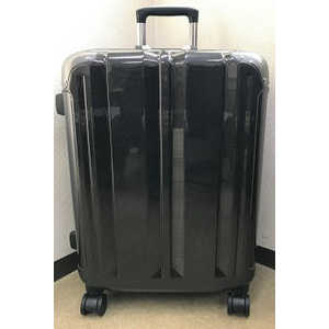 SAMSUFFIT スーツケース ストッパー付き 89L Black Carbon TSAロック搭載  SS-1000-68-BKC