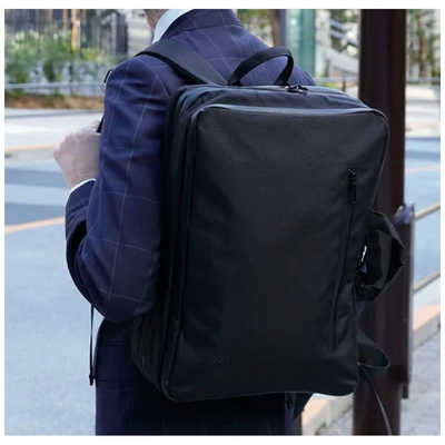 【美品】Evoonエボーン3WAY マルチビジネスリュック 鍵付き Evoon 公式 3wayマルチビジネスリュック ビジネスリュック