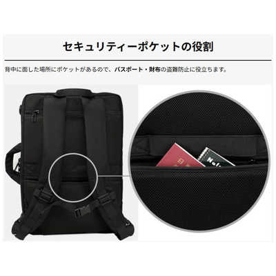 EVOON 3WAYマルチビジネスリュック エボーン(EVOON) 撥水・防汚