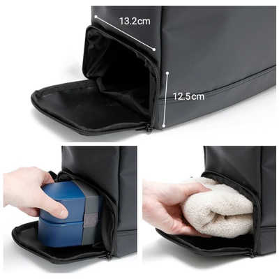 Evoon　マルチスクエアリュック（ブラック） Evoon マルチスクエアリュック・容量30L【3営業日以内に発送】