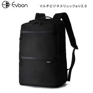 EVOON 軽量 大容量 撥水 ビジネスバックパック マルチビジネスリュックair3.0 ブラック RT07 EVOON 軽量 大容量 撥水 ビジネスバックパック マルチビジネスリュックair3.0 ブラック RT07