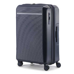 GRAND+ キャスターストッパー機能付 軽量×大容量キャリー 無料預け入れ Mサイズ K2ブレーキ ［TSAロック搭載］ ネイビー K2BM-02