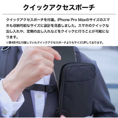 EVOON 多機能バックパック 撥水 PC収納17.3インチ 大容量 25(L) 拡張時