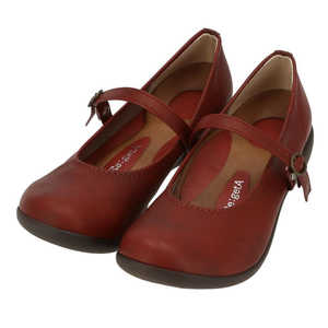 リゲッタ Re: getA R-2361 フラット ベルトパンプス L(24.0-24.5cm) ダークレッド R2361 リゲッタ Re: getA R-2361 フラット ベルトパンプス L(24.0-24.5cm) ダークレッド R2361