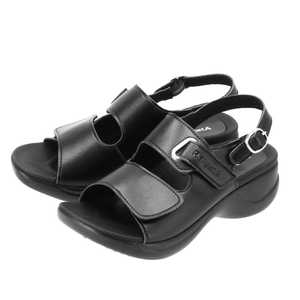 リゲッタ Re: getA RW-1001 きれいに歩けるローリング歩行サンダル M(23.0-23.5cm) ブラック RW1001 リゲッタ Re: getA RW-1001 きれいに歩けるローリング歩行サンダル M(23.0-23.5cm) ブラック RW1001