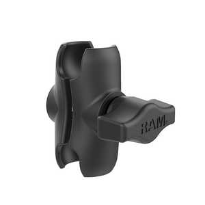 RAMMOUNTS ダブルソケットアームS(アルミ) RAM-B201U-A RAMMOUNTS ダブルソケットアームS(アルミ) RAM-B201U-A