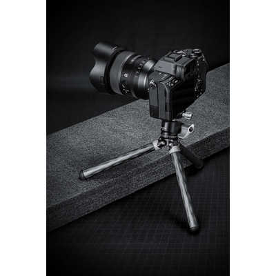 LEOFOTO カーボンミニ三脚雲台セット Black ブラック MT-02C+LH