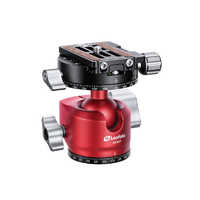 LEOFOTO 自由雲台(NP-60付) レッド LH-40R(RD) の通販 LEOFOTO 自由雲台(NP-60付) レッド LH-40R(RD) の通販