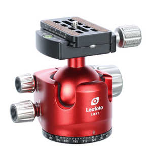 LEOFOTO 自由雲台(QP-70N付) レッド LH-47(RD) LEOFOTO 自由雲台(QP-70N付) レッド LH-47(RD)