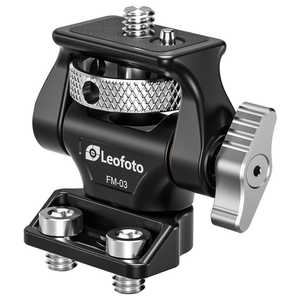 LEOFOTO デュアルボルト付モニターマウント Leofoto FM-03 LEOFOTO デュアルボルト付モニターマウント Leofoto FM-03