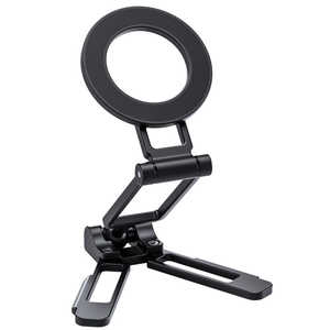 LEOFOTO マグネット式スマートフォン用折畳スタンド(ブラック) Leofoto PS-5(BK) LEOFOTO マグネット式スマートフォン用折畳スタンド(ブラック) Leofoto PS-5(BK)