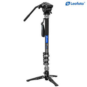 LEOFOTO フットペダル式カーボン一脚雲台キット Leofoto MF-324C+BV-10+VD-04 LEOFOTO フットペダル式カーボン一脚雲台キット Leofoto MF-324C+BV-10+VD-04