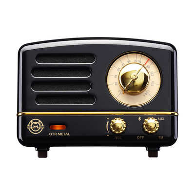 MUZEN MUZEN OTR メタル Bluetooth スピーカー ブラック ［Bluetooth