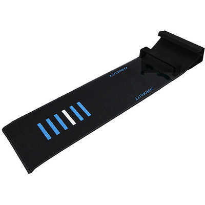 ZEROPUTT ゴルフ用品 練習用 パターマット ブラック 23ZEROPUTT 23SS