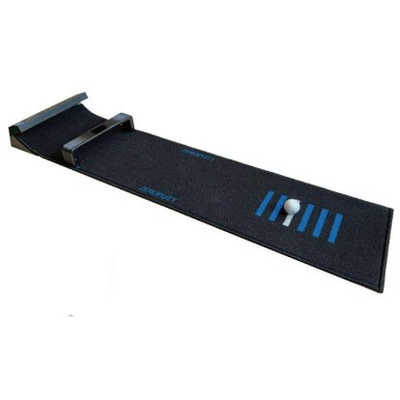 ZEROPUTT ゴルフ用品 練習用 パターマット ブラック 23ZEROPUTT 23SS