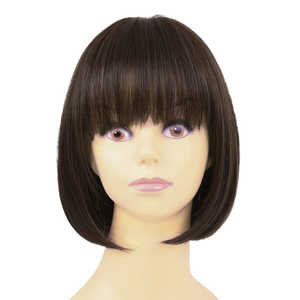 プリシラ 帽子ウィッグフィット ボブ BO-10 TDB/耐熱ダークブラウン プリシラ 帽子ウィッグフィット ボブ BO-10 TDB/耐熱ダークブラウン
