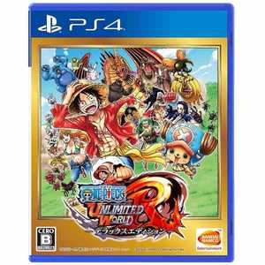 バンダイナムコエンターテインメント　BANDAI　NAMCO　Entertainment PS4ゲームソフト ONE PIECE アンリミテッドワｰルド R デラックスエディション