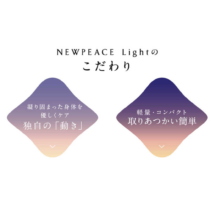 MTG MTG NEWPEACE Motion Mattress Light(エムティージー ニューピースモーションマットレスライト) WE-AH00A WE-AH00A