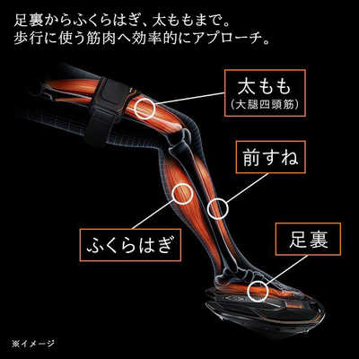 MTG EMS トレーニングギア SIXPAD Foot Fit Plus2 シックスパッド ...