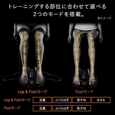 MTG EMS トレーニングギア SIXPAD Foot Fit Plus2 シックスパッド ...