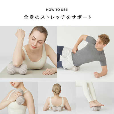 MTG フィットネススポーツ SIXPAD Power Roller Twins シックス