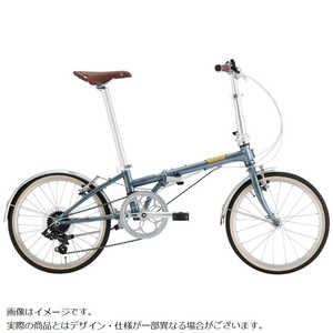 DAHON 20型 折りたたみ自転車 Boardwalk D7ボードウォーク D7(グラファイトグレー/外装7段変速)【組立商品につき返品不可】 22BOARDWALK_D7