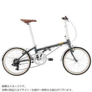 DAHON 折りたたみ自転車 20インチ BOARDWALK D7 (ボードウォーク D7) [外装7段変速] ビンテージブラック 【組立商品につき返品不可】 22BOARDWALK