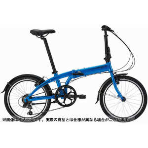 TERN 20型 折りたたみ自転車 LINK A7(ブルー/外装7段変速)【組立商品につき返品不可】 22LINK_A7