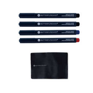 バタフライボード ホワイトボードペンシル 0.5mm 3色セット WP140401 バタフライボード ホワイトボードペンシル 0.5mm 3色セット WP140401