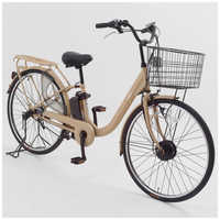 色 ベージュ 電動アシスト自転車の商品一覧 | 家電通販のコジマネット