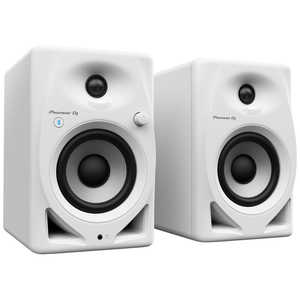 PIONEERDJ Bluetooth�@�\���� 4 �C���` �A�N�e�B�u ���j�^�[�X�s�[�J�[ �m2�{�n �z���C�g DM-40D-BT-W