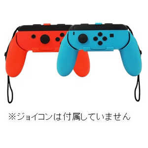 アンサー Switchジョイコン用 プレイアップ グリップ 2個セット レッド＆ブルー 