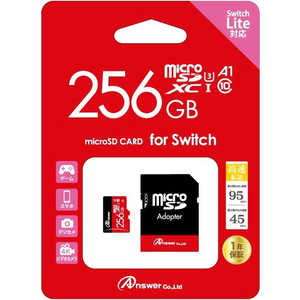 アンサー microSDXCカード for Switch ANS-MSDXC256G [256GB /Class10]