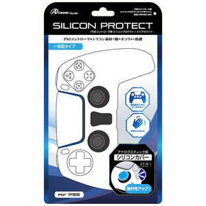 アンサー PS5コントローラシリコンプロテクト ANS-PSV001WH (クリアホワイト) アンサー PS5コントローラシリコンプロテクト ANS-PSV001WH (クリアホワイト)