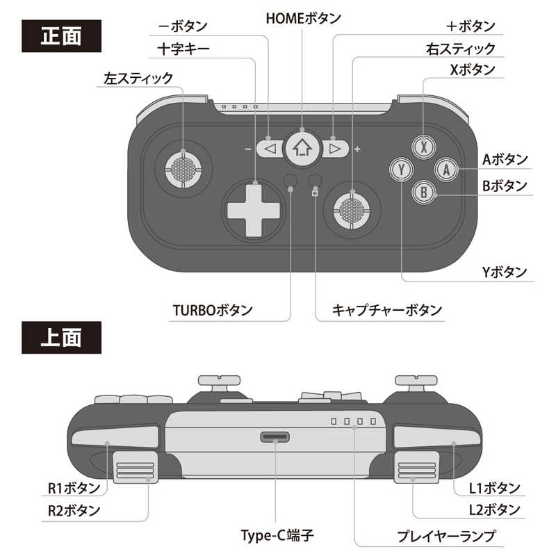 アンサー アンサー Switch Switch Lite用 ワイヤレスコントローラ Jr. ピンク  