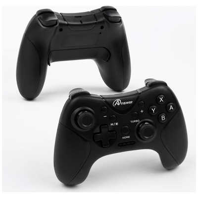 アンサー Switch用ワイヤレスコントローラマクロマスター (ブラック